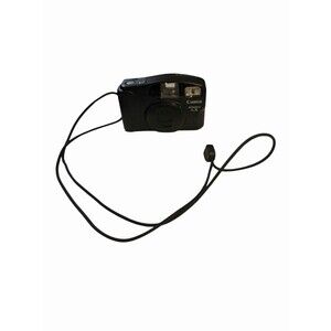 Canon Snappy LX 35mm Point & Shoot Film Camera Black *TESTED*